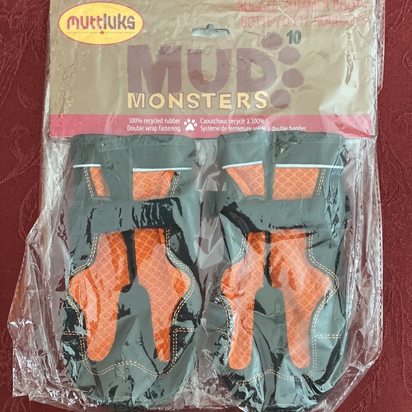 Muttluxs Mud Monsters Dog Boots (XL) - Picture 3 of 8